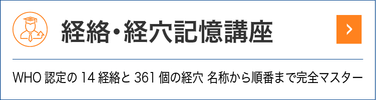 経絡・経穴記憶講座